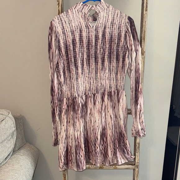 Elegant Pink and Purple Women's Dress - Picture 3 of 3